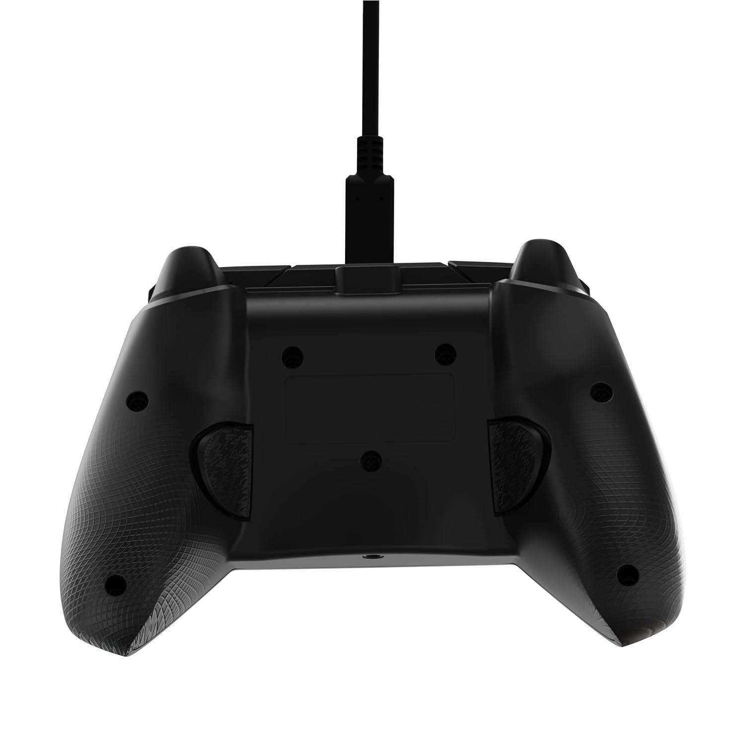 image:imagePDP Gaming Afterglow Wave Enhanced Wired Controller for Xbox Series XS Xbox One Windows 1011 PC Advanced Programmable Gamepad Customizable Lighting Licensed by Microsoft Companion App BlackWave Black