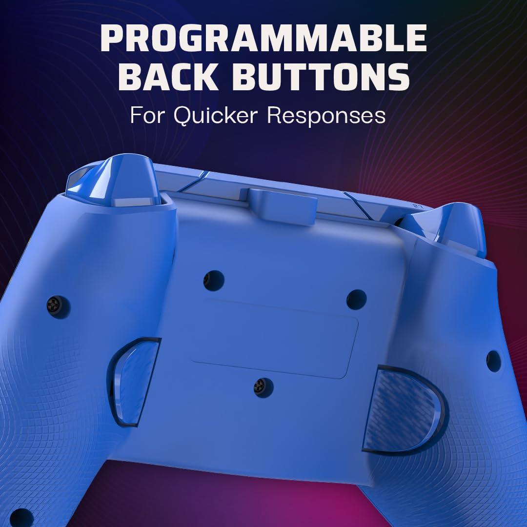 image:imagePDP Gaming Afterglow Wave Enhanced Wired Controller for Xbox Series XS Xbox One Windows 1011 PC Advanced Programmable Gamepad Customizable Lighting Licensed by Microsoft Companion App BlackBlue