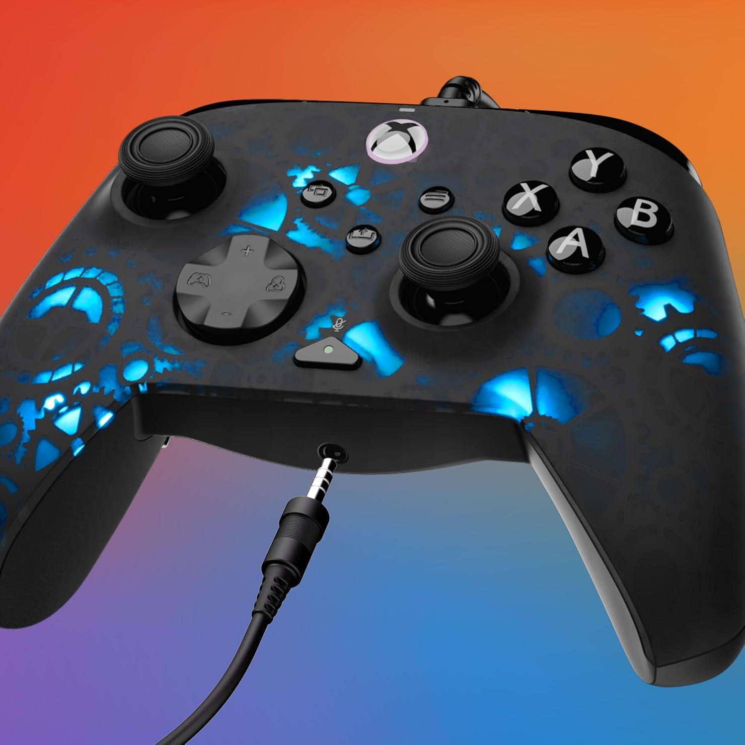 image:imageTurtle Beach Afterglow Ignite Wired RGB Gaming Controller for Xbox amp PC Customizable RGB Remappable Buttons HallEffect Hair Triggers 10ft Cable Officially Licensed by Xbox Time MachineIgnite Time Machine