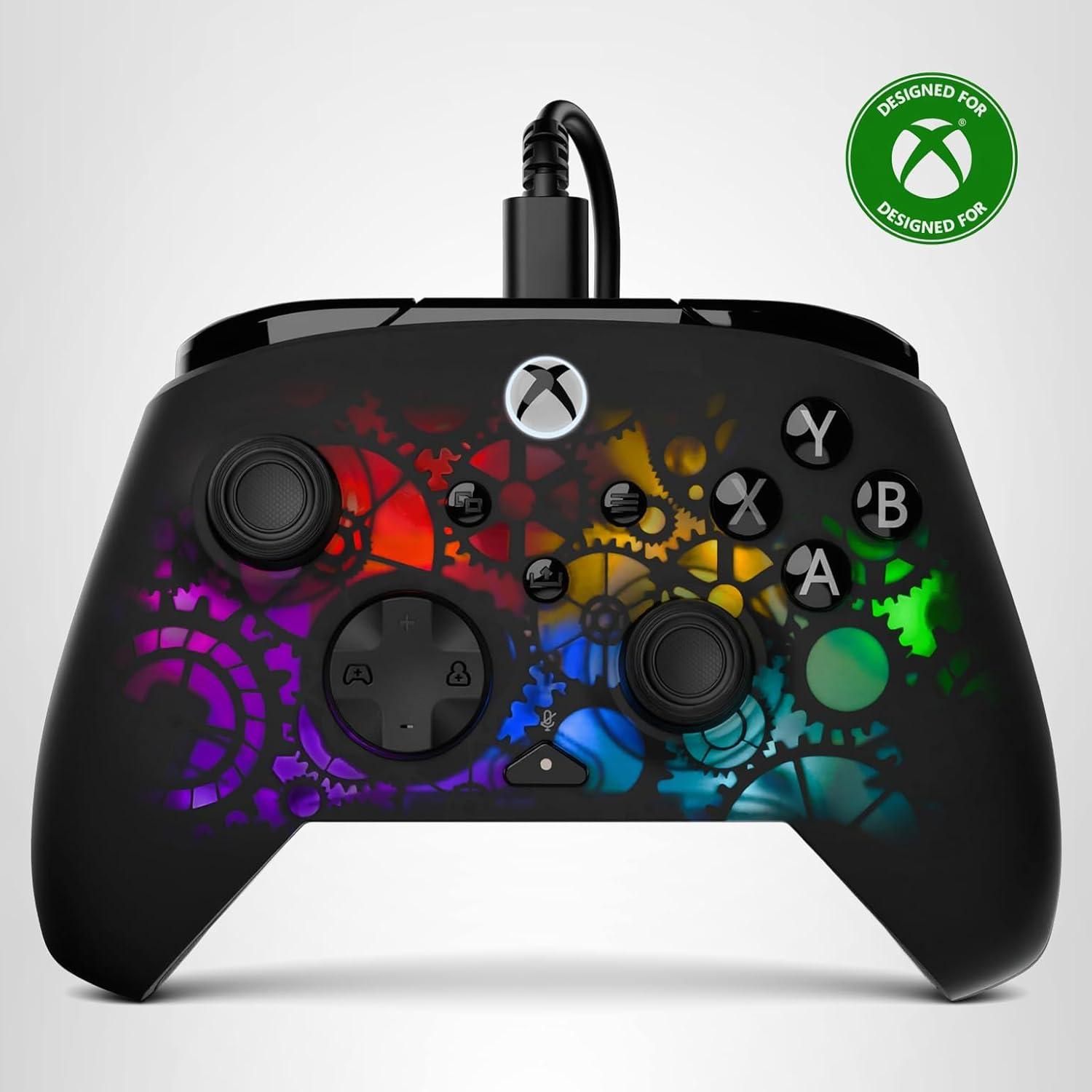 image:imageTurtle Beach Afterglow Ignite Wired RGB Gaming Controller for Xbox amp PC Customizable RGB Remappable Buttons HallEffect Hair Triggers 10ft Cable Officially Licensed by Xbox Time MachineIgnite Time Machine