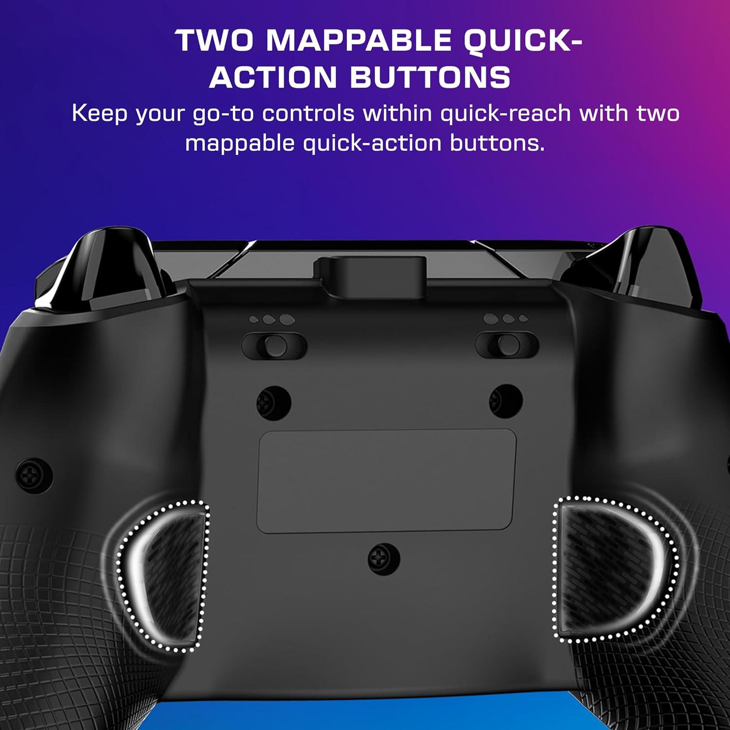 image:imageTurtle Beach Afterglow Ignite Wired RGB Gaming Controller for Xbox amp PC Customizable RGB Remappable Buttons HallEffect Hair Triggers 10ft Cable Officially Licensed by Xbox Time MachineBlack