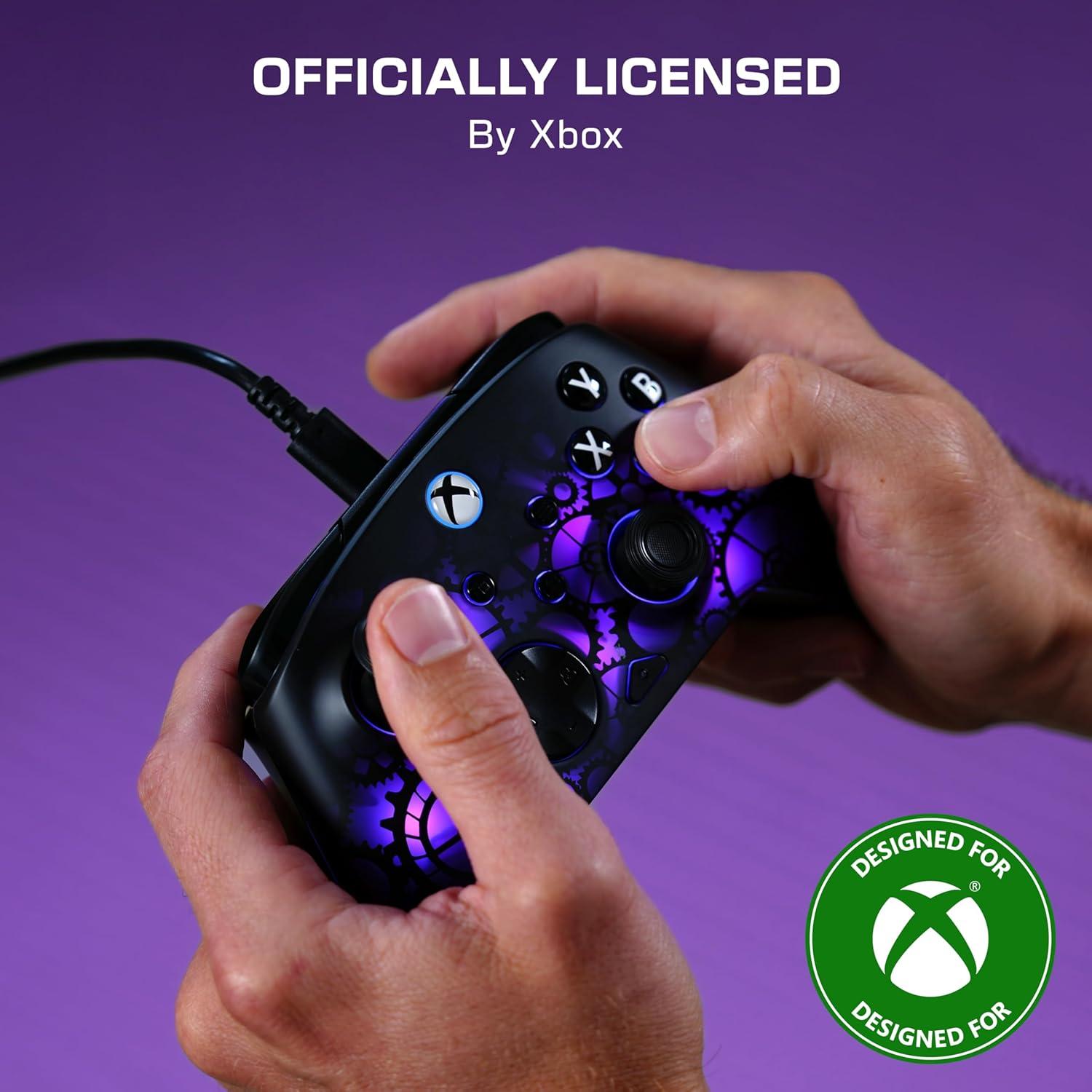 image:imageTurtle Beach Afterglow Ignite Wired RGB Gaming Controller for Xbox amp PC Customizable RGB Remappable Buttons HallEffect Hair Triggers 10ft Cable Officially Licensed by Xbox Time MachineIgnite Time Machine