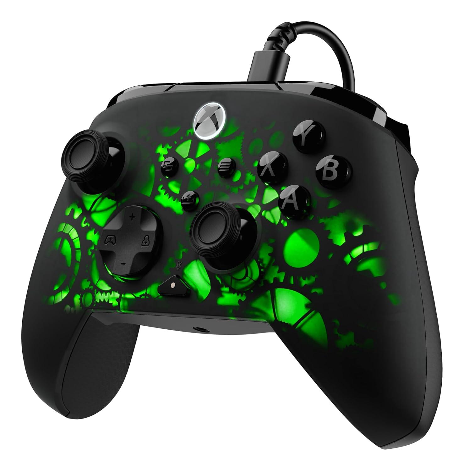 image:imageTurtle Beach Afterglow Ignite Wired RGB Gaming Controller for Xbox amp PC Customizable RGB Remappable Buttons HallEffect Hair Triggers 10ft Cable Officially Licensed by Xbox Time MachineIgnite Time Machine
