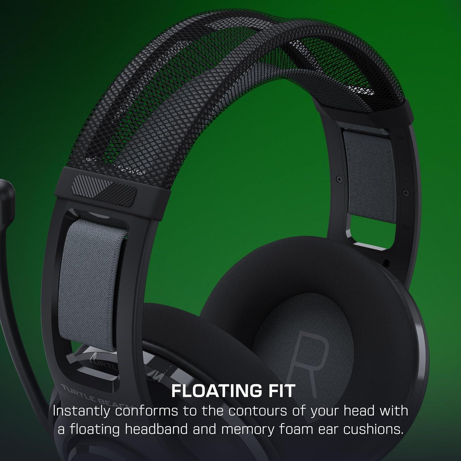 image:imageTurtle Beach Atlas 200 Wired Gaming Headset Officially Licensed for PlayStation PS5 PS450mm Nanoclear Drivers FliptoMute Mic Memory Foam Cushions Floating Headband BlackBlack