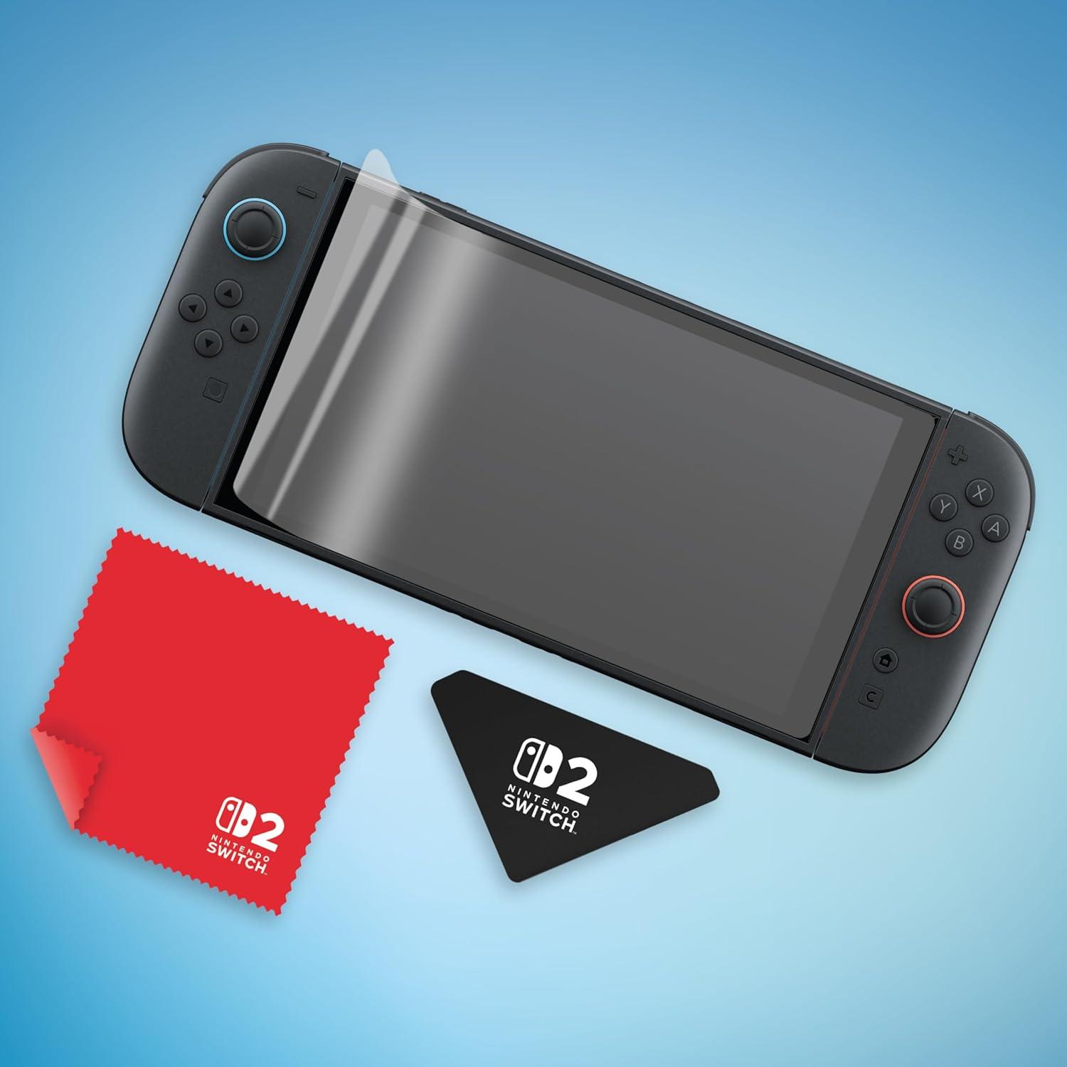 image:imageTurtle Beach PlayTrek Screen Protector Kit Nintendo Switch 2 AntiBlue Light Easy Install Screen Protector Applicator Tool