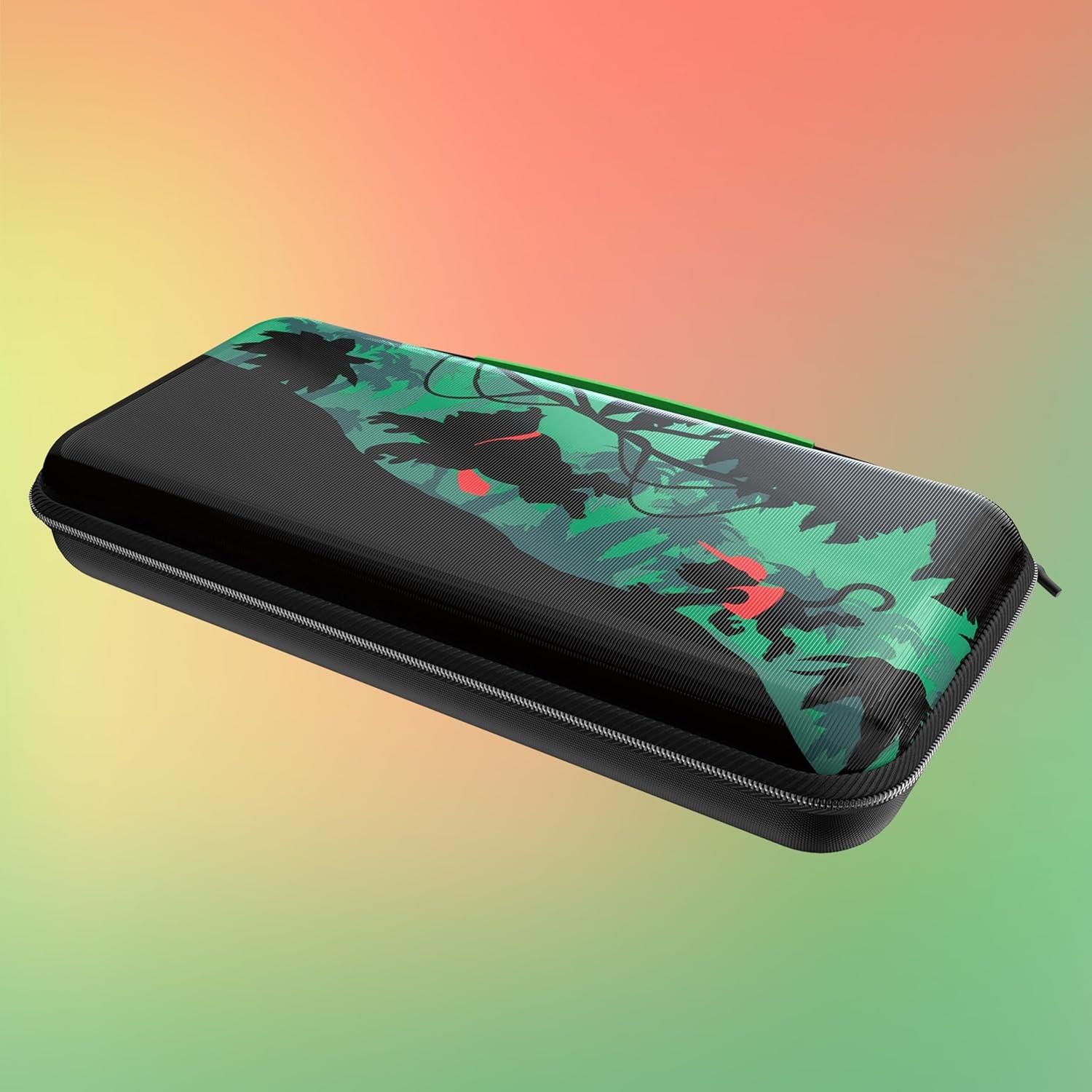 image:imageTurtle Beach PlayTrek Travel Case Officially Licensed for Nintendo Switch 2 Nintendo SwitchOLED Hard Shell Carrying Case Game Card Case Storage Protection Donkey Kong BlackGreenDonkey Kong