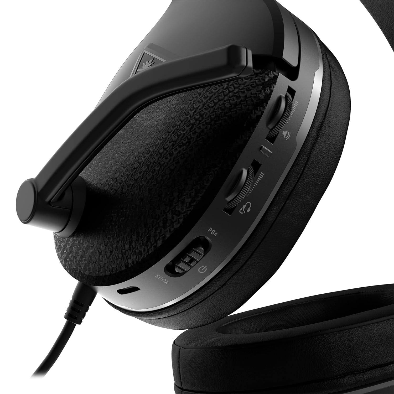 image:imageTurtle Beach Recon 200 Gen 2 Powered Gaming Headset Xbox Series X Xbox Series S amp Xbox One PS5 PS4 Mobile amp PC with 35mm Bass Boost Memory Foam WhiteGen 2 Black