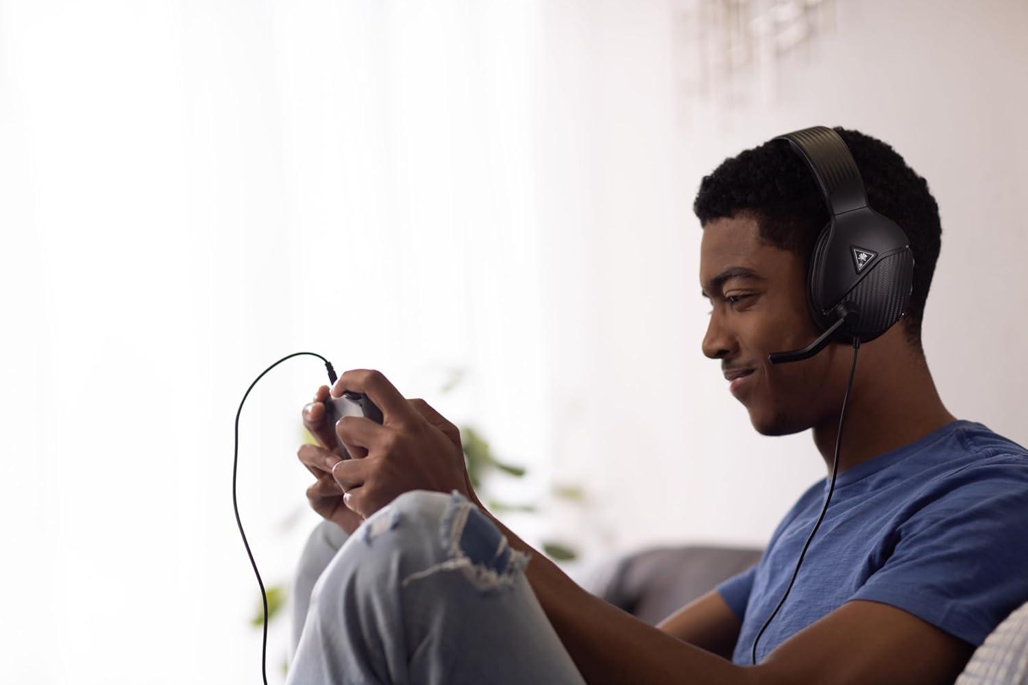 image:imageTurtle Beach Recon 200 Gen 2 Powered Gaming Headset Xbox Series X Xbox Series S amp Xbox One PS5 PS4 Mobile amp PC with 35mm Bass Boost Memory Foam WhiteGen 2 Black