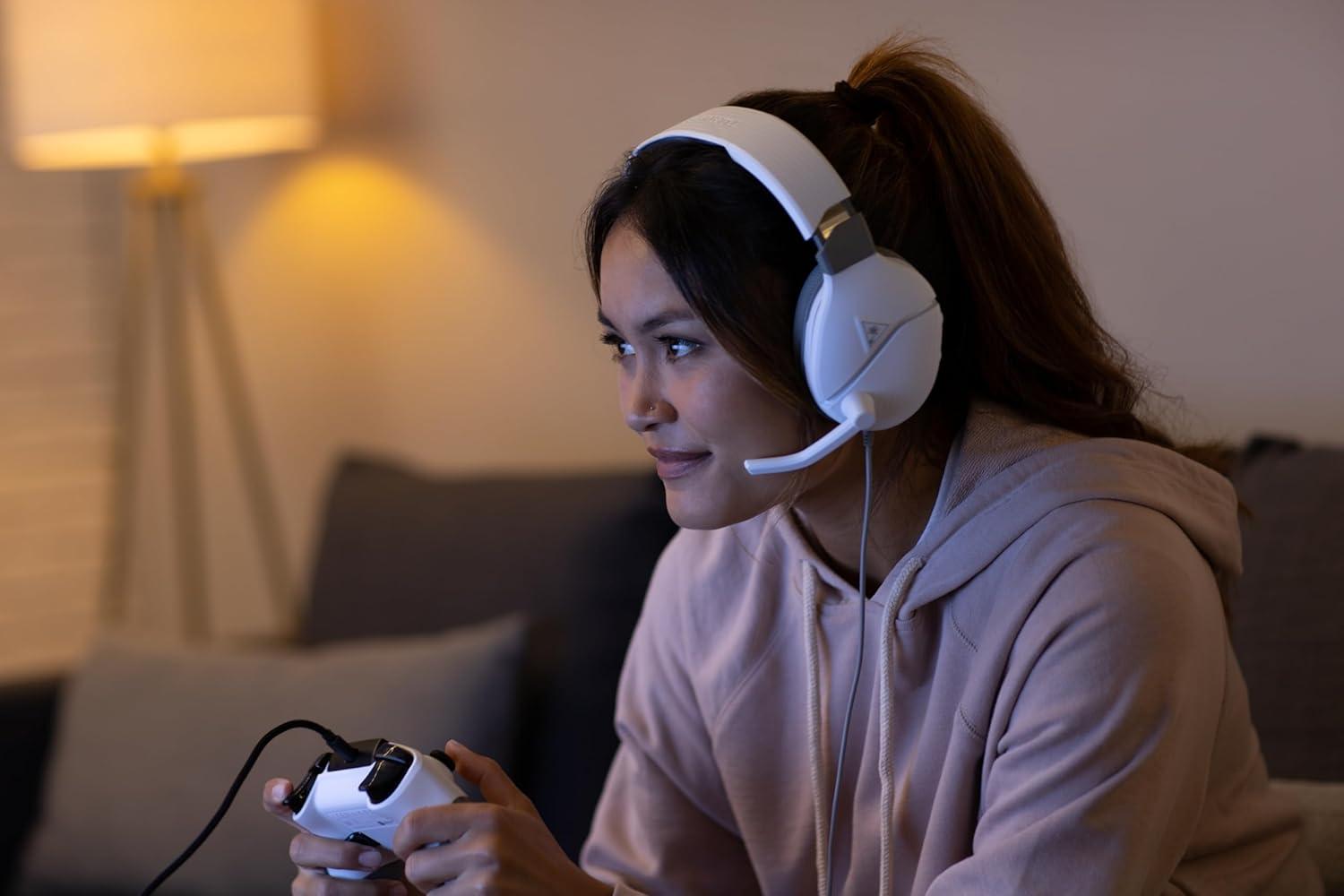 image:imageTurtle Beach Recon 200 Gen 2 Powered Gaming Headset Xbox Series X Xbox Series S amp Xbox One PS5 PS4 Mobile amp PC with 35mm Bass Boost Memory Foam WhiteGen 2 White