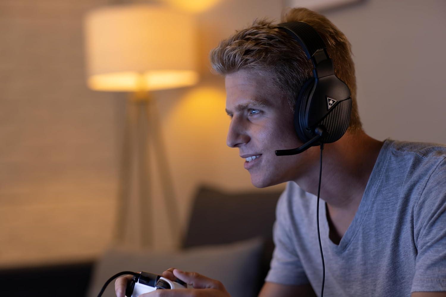 image:imageTurtle Beach Recon 200 Gen 2 Powered Gaming Headset Xbox Series X Xbox Series S amp Xbox One PS5 PS4 Mobile amp PC with 35mm Bass Boost Memory Foam WhiteGen 2 Black