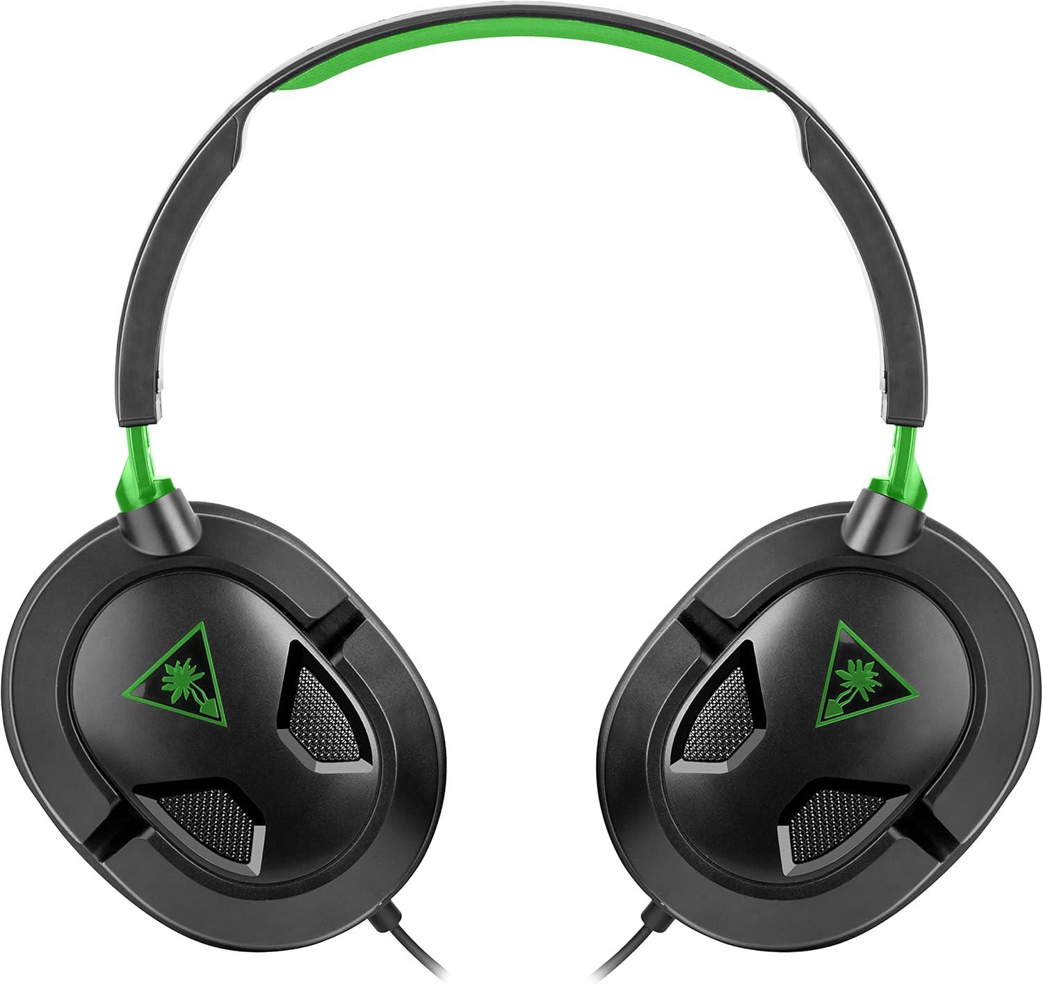 image:imageTurtle Beach Recon 50 PlayStation Gaming Headset PS5 PS4 Xbox Series X Xbox Series S Xbox One Mobile amp PC with 35mm Removable Mic 40mm SpeakersBlack Green