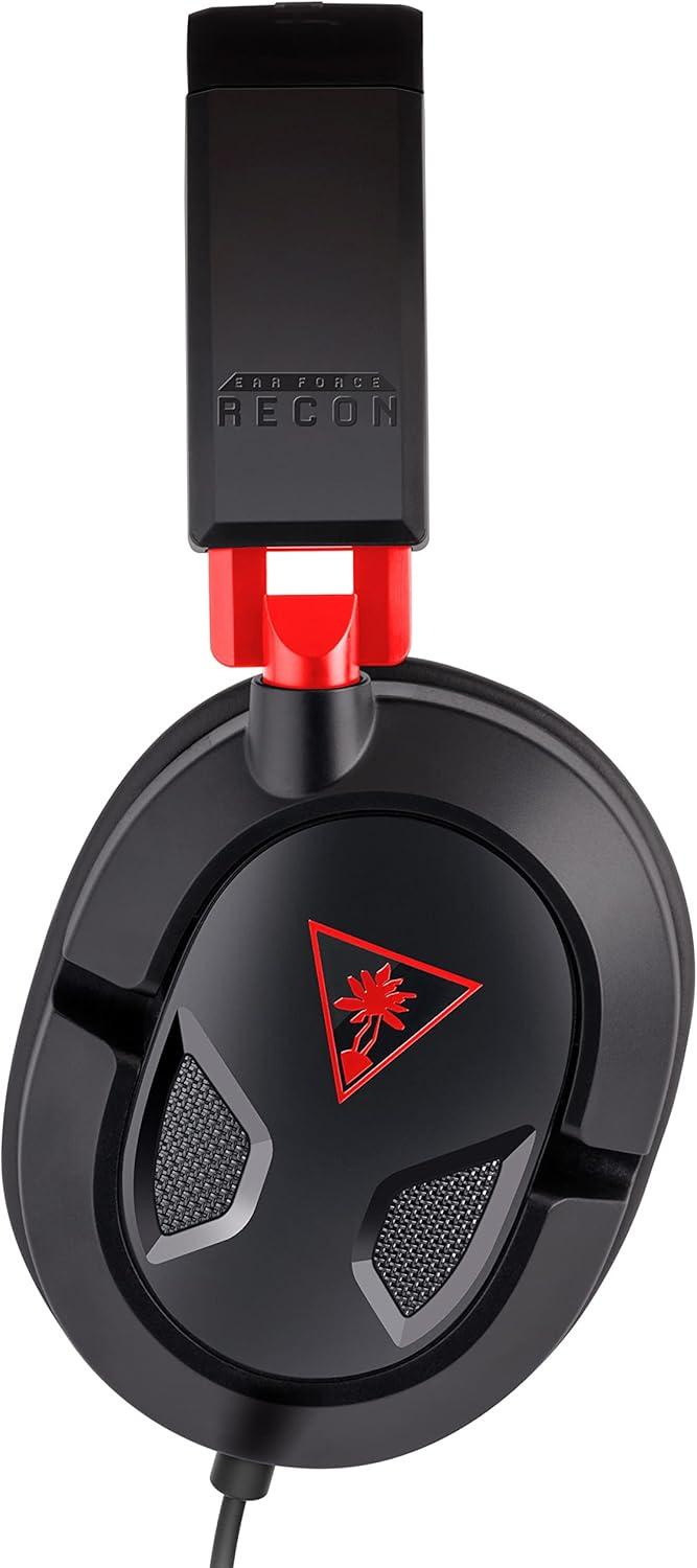 image:imageTurtle Beach Recon 50 PlayStation Gaming Headset PS5 PS4 Xbox Series X Xbox Series S Xbox One Mobile amp PC with 35mm Removable Mic 40mm SpeakersBlack Red