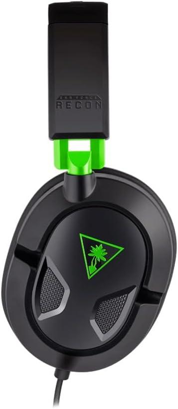 image:imageTurtle Beach Recon 50 PlayStation Gaming Headset PS5 PS4 Xbox Series X Xbox Series S Xbox One Mobile amp PC with 35mm Removable Mic 40mm SpeakersBlack Green
