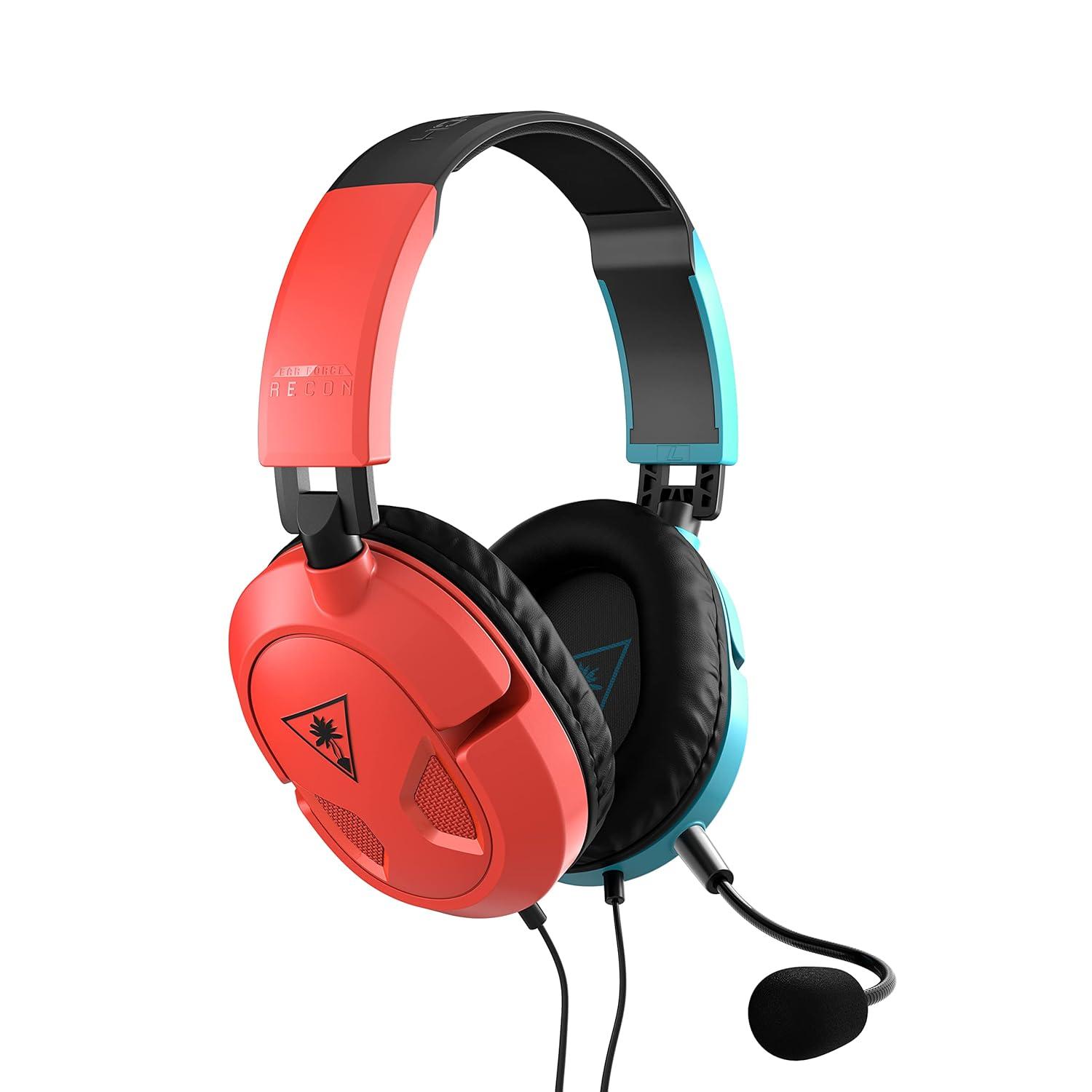 image:imageTurtle Beach Recon 50 Xbox Gaming Headset Xbox Series X Xbox Series S Xbox One PS5 PS4 PlayStation Mobile amp PC with 35mm Removable Mic 40mm Speaker Red and Blue