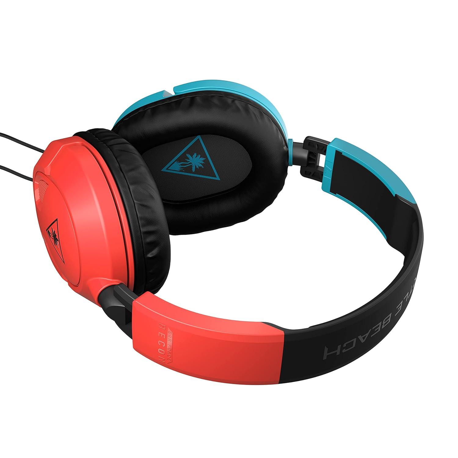 image:imageTurtle Beach Recon 50 Xbox Gaming Headset Xbox Series X Xbox Series S Xbox One PS5 PS4 PlayStation Mobile amp PC with 35mm Removable Mic 40mm Speaker Red and Blue