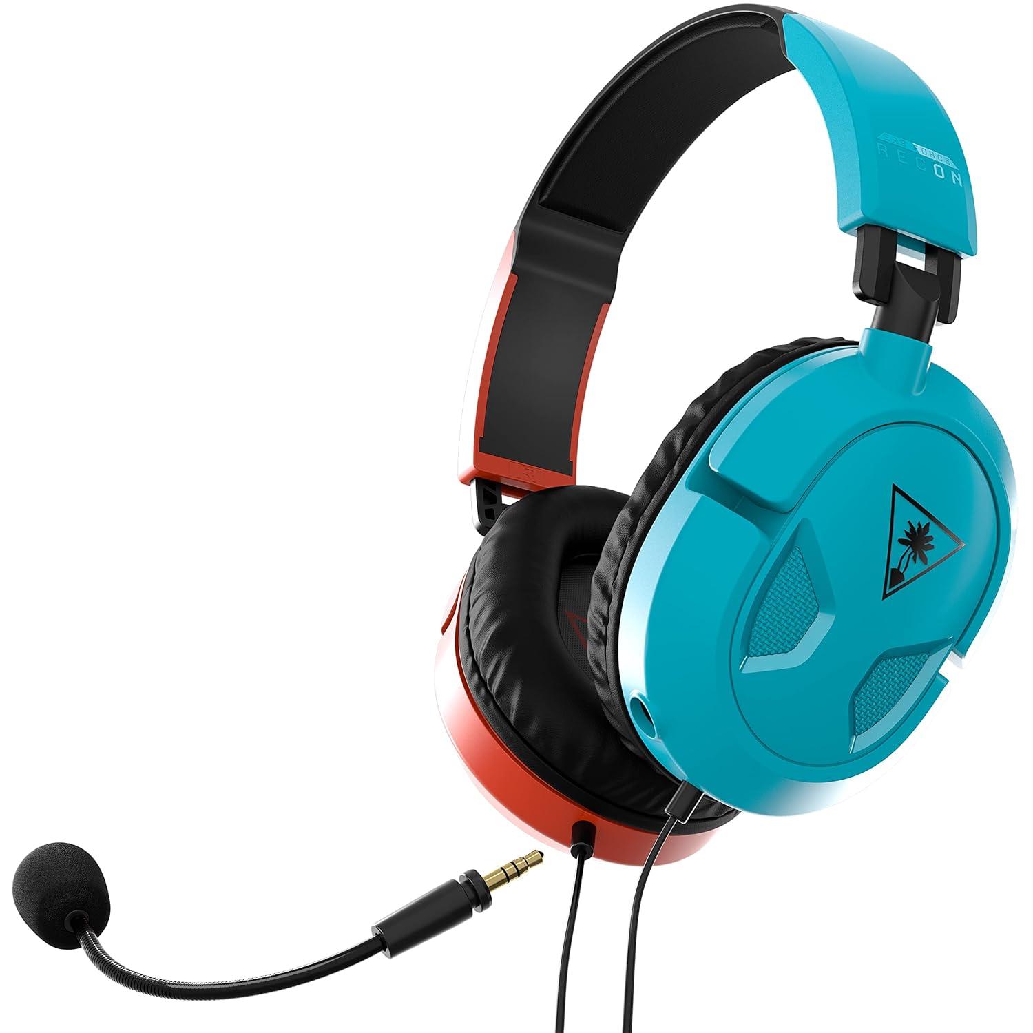 image:imageTurtle Beach Recon 50 Xbox Gaming Headset Xbox Series X Xbox Series S Xbox One PS5 PS4 PlayStation Mobile amp PC with 35mm Removable Mic 40mm Speaker Red and Blue