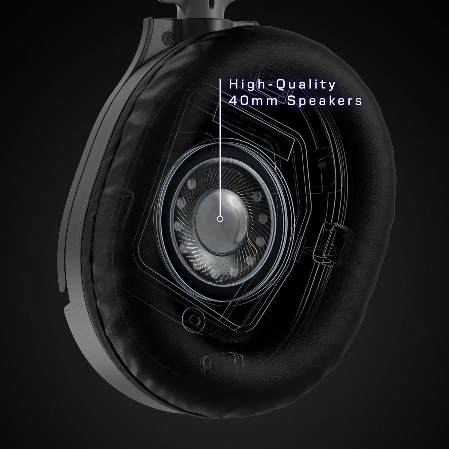 image:imageTurtle Beach Recon 70 Multiplatform Gaming Headset for PC PS5 PS4 Xbox Series XS Xbox One amp Mobile w 35mm Wired Connection FliptoMute Mic 40mm Speakers Lightweight Design Black