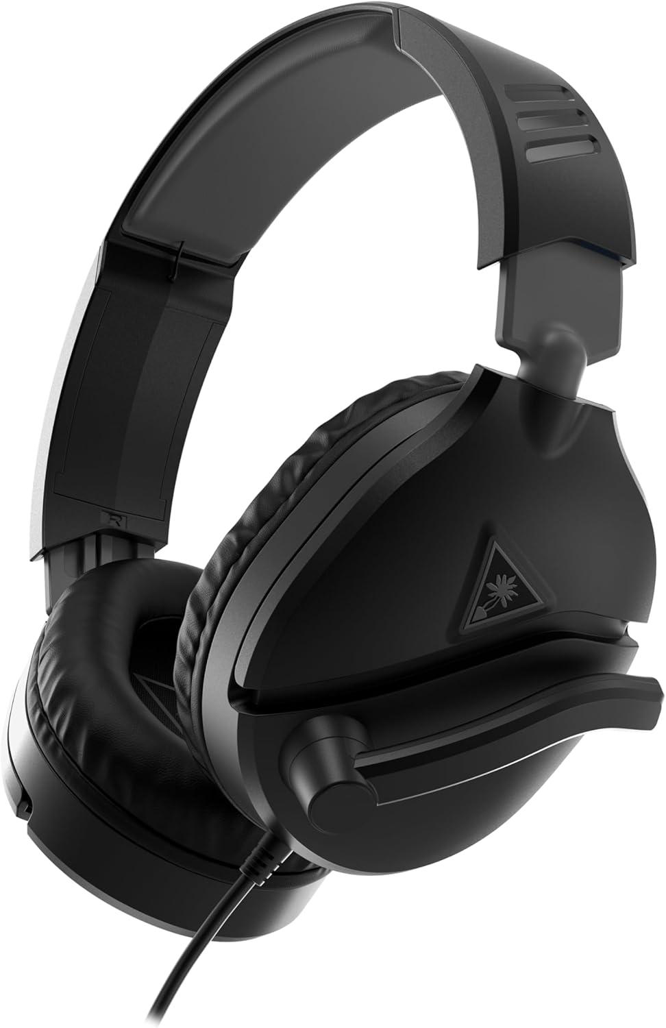 image:imageTurtle Beach Recon 70 Multiplatform Gaming Headset for PC PS5 PS4 Xbox Series XS Xbox One amp Mobile w 35mm Wired Connection FliptoMute Mic 40mm Speakers Lightweight Design Black