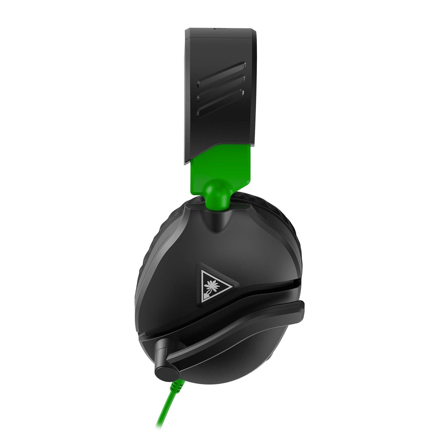 image:imageTurtle Beach Recon 70 Multiplatform Gaming Headset for PS5 PS4 Xbox Series XS Xbox One PC amp Mobile w 35mm Wired Connection FliptoMute Mic 40mm Speakers Lightweight Design WhiteBlack and Green