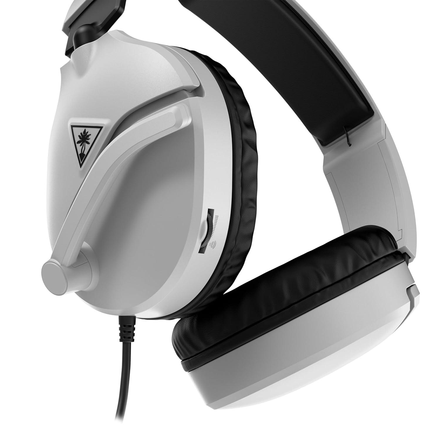 image:imageTurtle Beach Recon 70 Multiplatform Gaming Headset for PS5 PS4 Xbox Series XS Xbox One PC amp Mobile w 35mm Wired Connection FliptoMute Mic 40mm Speakers Lightweight Design WhiteWhite
