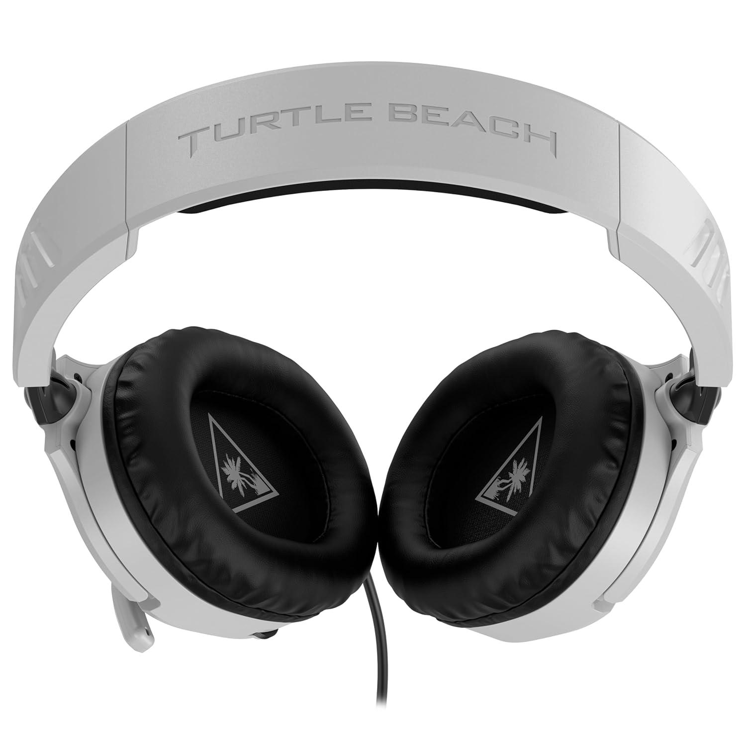 image:imageTurtle Beach Recon 70 Multiplatform Gaming Headset for PS5 PS4 Xbox Series XS Xbox One PC amp Mobile w 35mm Wired Connection FliptoMute Mic 40mm Speakers Lightweight Design WhiteWhite