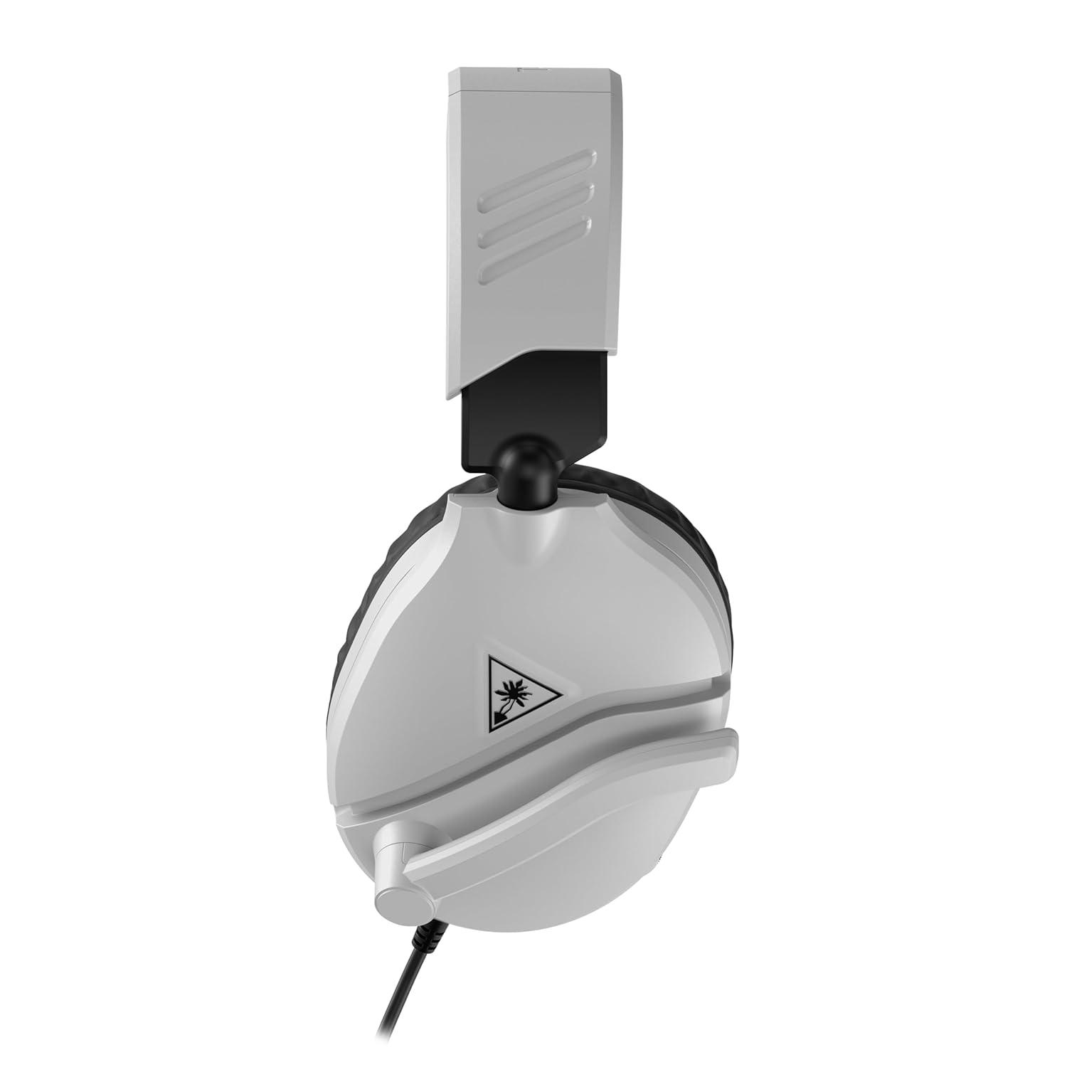 image:imageTurtle Beach Recon 70 Multiplatform Gaming Headset for PS5 PS4 Xbox Series XS Xbox One PC amp Mobile w 35mm Wired Connection FliptoMute Mic 40mm Speakers Lightweight Design WhiteWhite