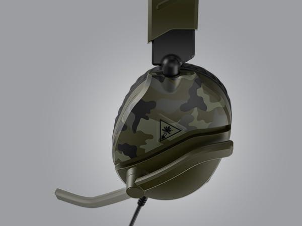 image:imageTurtle Beach Recon 70 Multiplatform Gaming Headset for PS5 PS4 Xbox Series XS Xbox One PC amp Mobile w 35mm Wired Connection FliptoMute Mic 40mm Speakers Lightweight Design WhiteGreen Camo