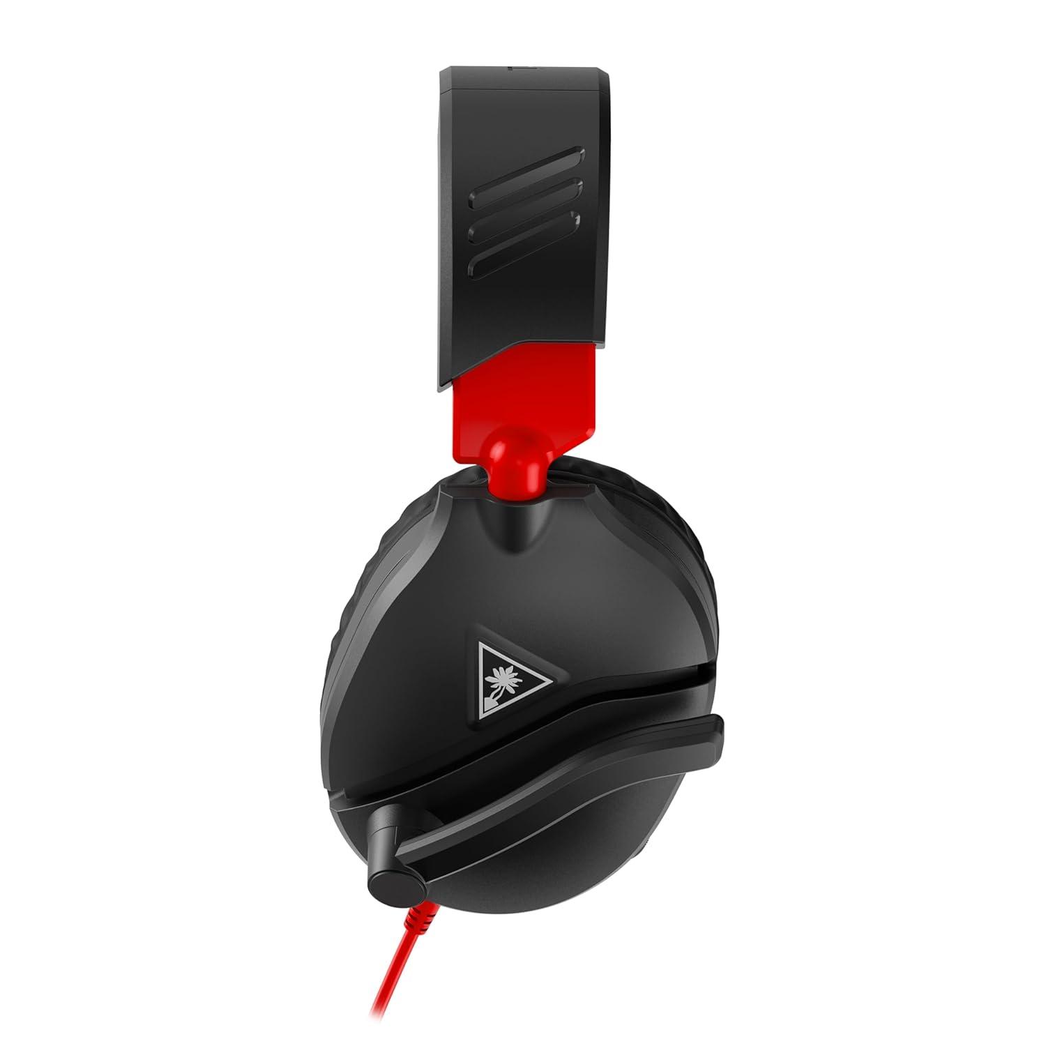 image:imageTurtle Beach Recon 70 Multiplatform Gaming Headset for PS5 PS4 Xbox Series XS Xbox One PC amp Mobile w 35mm Wired Connection FliptoMute Mic 40mm Speakers Lightweight Design WhiteBlackRed