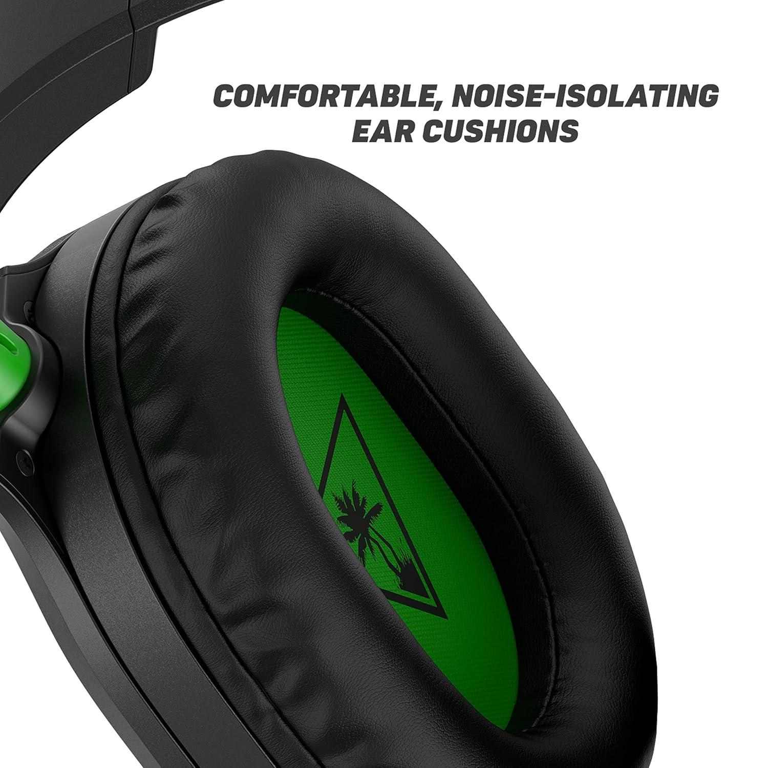 image:imageTurtle Beach Recon 70 Multiplatform Gaming Headset for PS5 PS4 Xbox Series XS Xbox One PC amp Mobile w 35mm Wired Connection FliptoMute Mic 40mm Speakers Lightweight Design WhiteBlack and Green