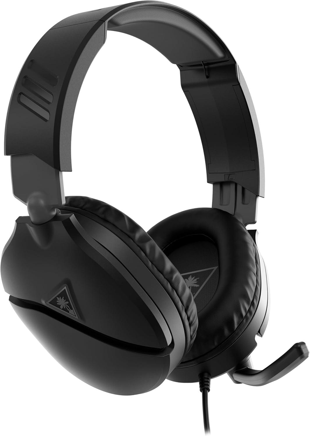 image:imageTurtle Beach Recon 70 Multiplatform Gaming Headset for Xbox Series XS Xbox One PS5 PS4 PC amp Mobile w 35mm Wired Connection FliptoMute Mic 40mm Speakers Lightweight Design BlackBlack