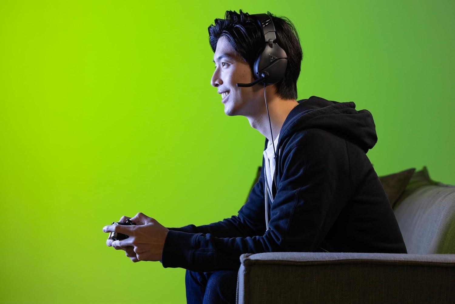 image:imageTurtle Beach Recon 70 Multiplatform Gaming Headset for Xbox Series XS Xbox One PS5 PS4 PC amp Mobile w 35mm Wired Connection FliptoMute Mic 40mm Speakers Lightweight Design BlackBlack