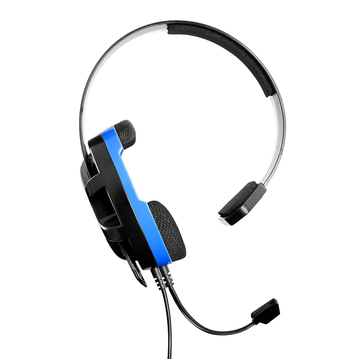 image:imageTurtle Beach Recon Chat PlayStation Headset PS5 PS4 Xbox Series X Xbox Series S Xbox One Mobile amp PC with 35mm Glasses Friendly HighSensitivity Mic BlackBlueBlack