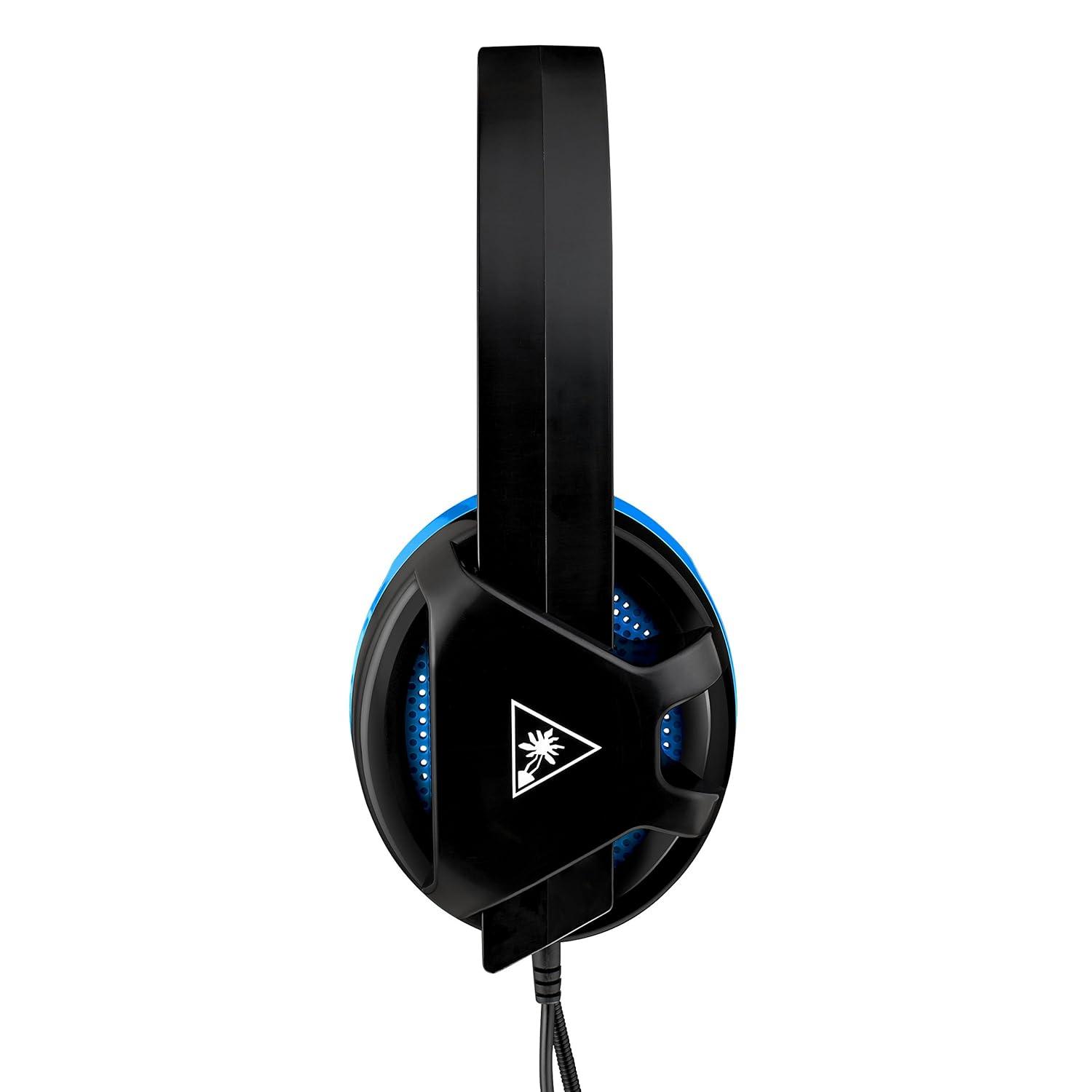 image:imageTurtle Beach Recon Chat PlayStation Headset PS5 PS4 Xbox Series X Xbox Series S Xbox One Mobile amp PC with 35mm Glasses Friendly HighSensitivity Mic BlackBlueBlack