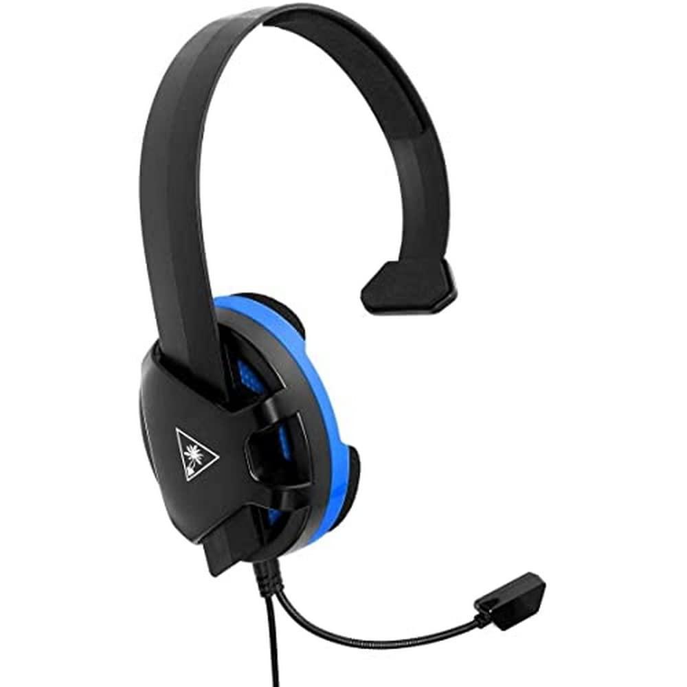 image:imageTurtle Beach Recon Chat PlayStation Headset PS5 PS4 Xbox Series X Xbox Series S Xbox One Mobile amp PC with 35mm Glasses Friendly HighSensitivity Mic BlackBlueBlack