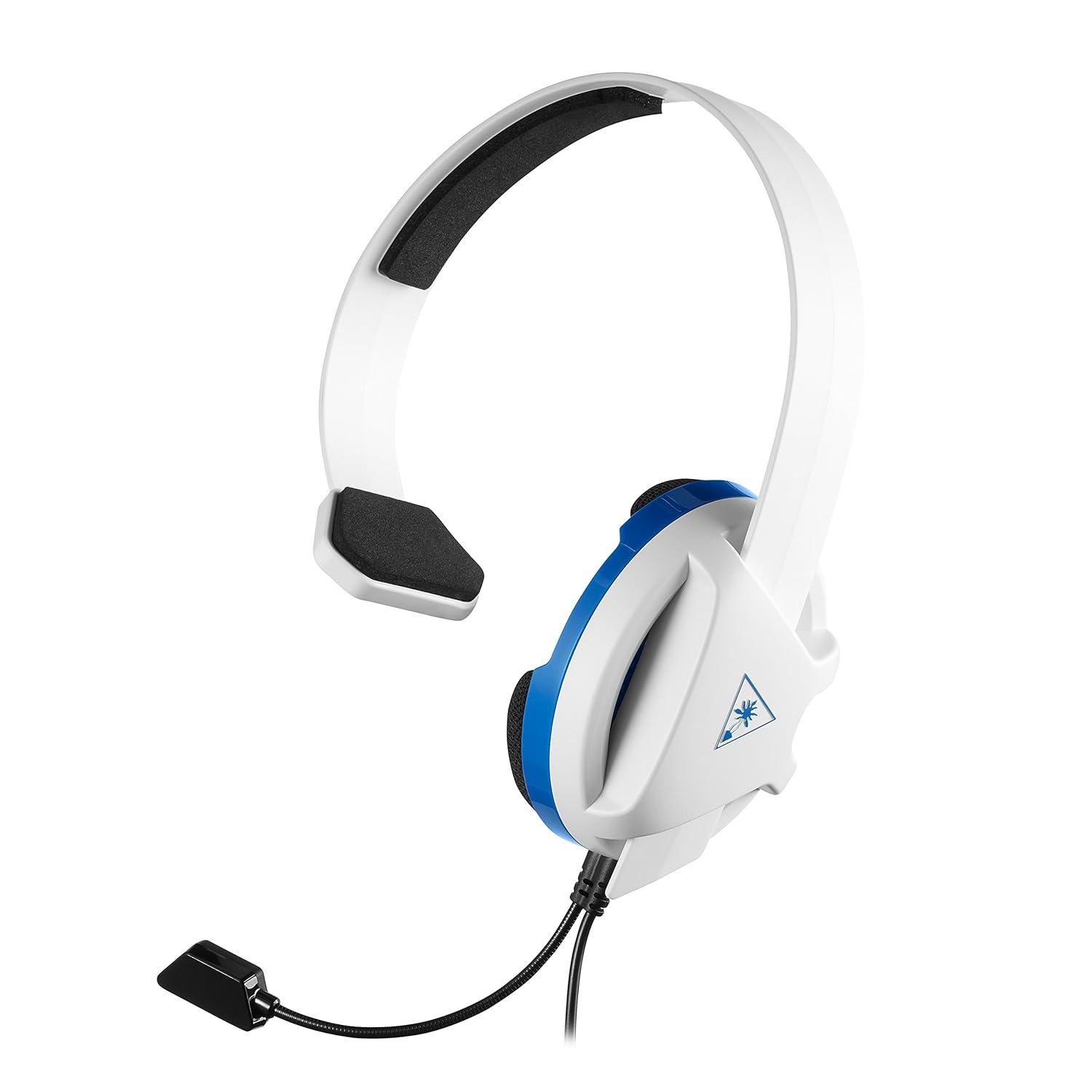 image:imageTurtle Beach Recon Chat PlayStation Headset PS5 PS4 Xbox Series X Xbox Series S Xbox One Mobile amp PC with 35mm Glasses Friendly HighSensitivity Mic BlackBlueWhite