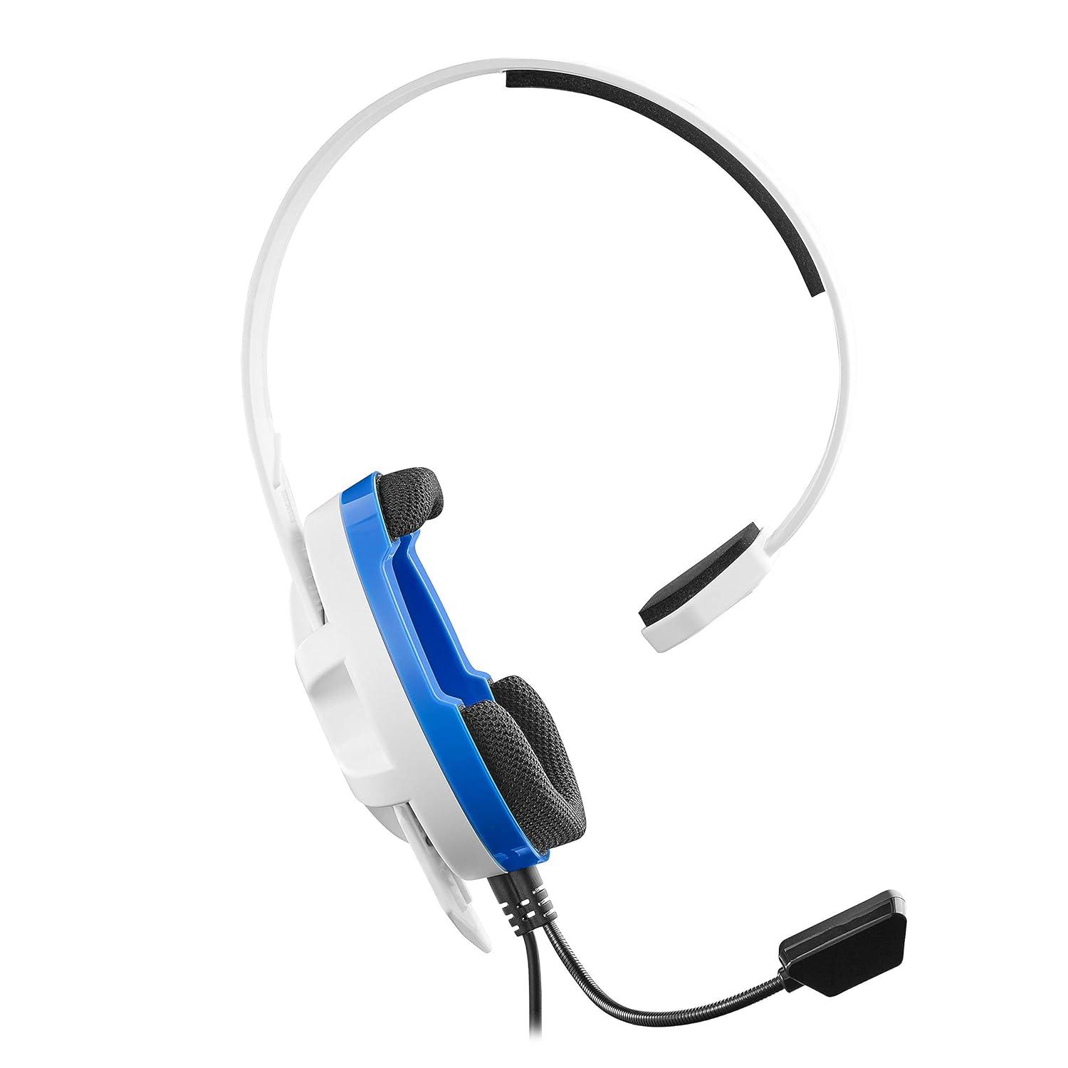 image:imageTurtle Beach Recon Chat PlayStation Headset PS5 PS4 Xbox Series X Xbox Series S Xbox One Mobile amp PC with 35mm Glasses Friendly HighSensitivity Mic BlackBlueWhite