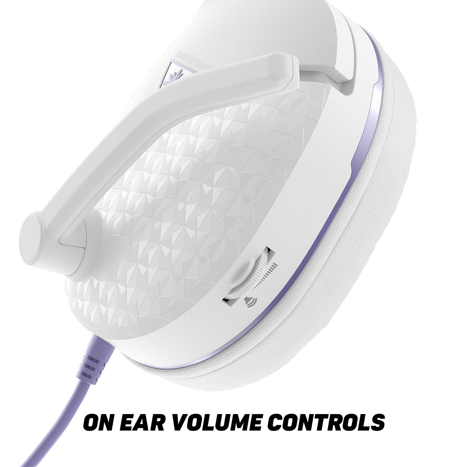 image:imageTurtle Beach Recon Spark Gaming Headset Xbox Series X Xbox Series S Xbox One PS5 PS4 PlayStation PC Mobile with 35mm FlipUp Mic 40mm Speakers PC Splitter WhiteGaming Headset