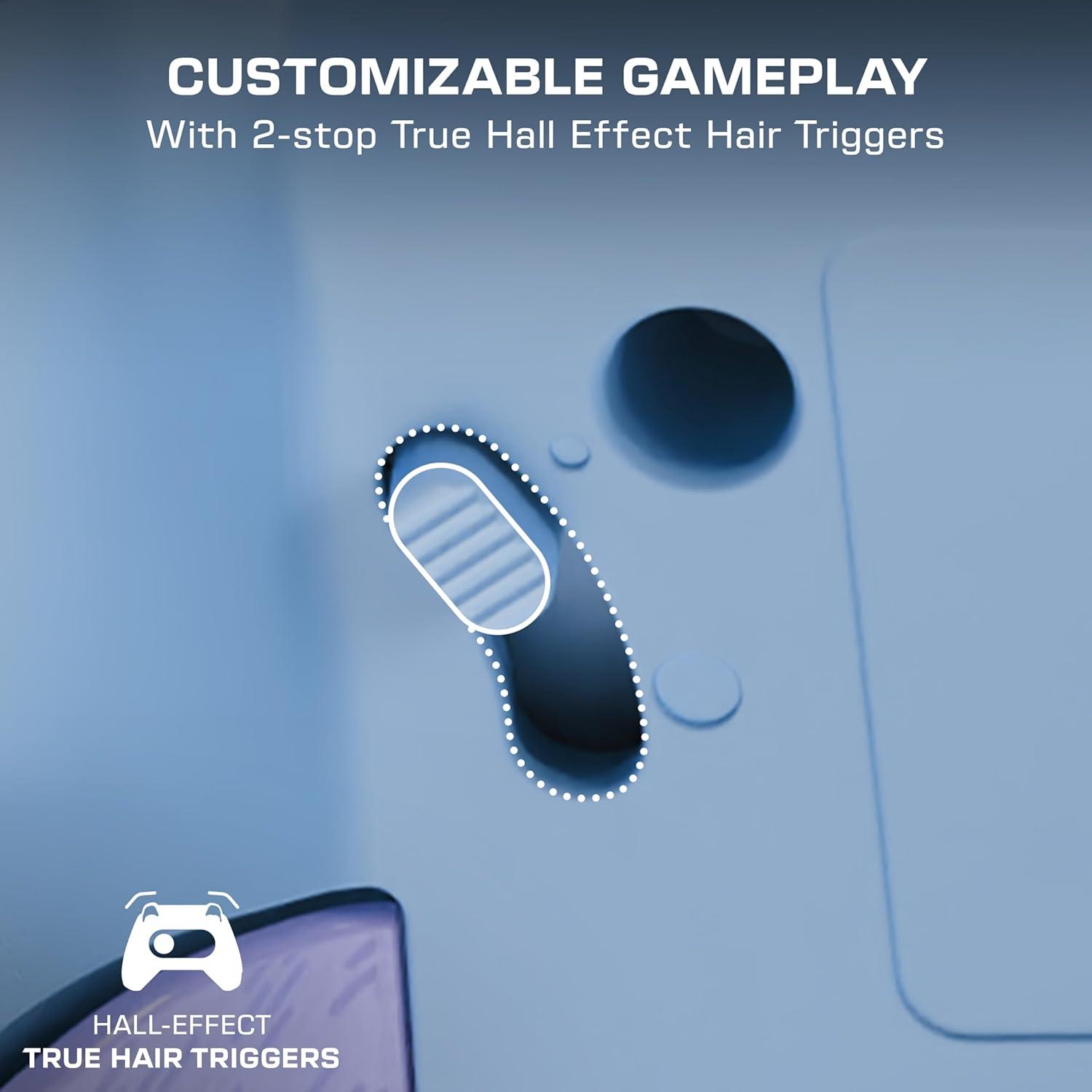 image:imageTurtle Beach Rematch Advanced Wired Gaming Controller Licensed for Xbox Series XS Xbox One Windows PC Glow Remappable Buttons Hair Triggers Audio Controls Impulse Triggers Titan SteelCotton Candy