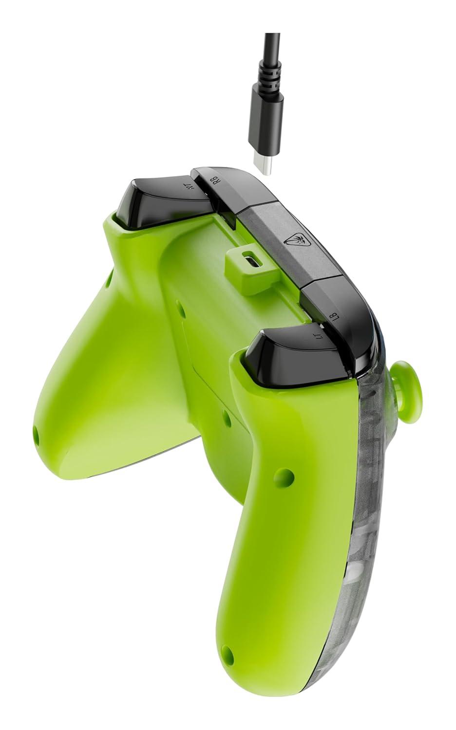 image:imageTurtle Beach Rematch Core Wired Gaming Controller Licensed for Xbox Series XS Xbox One amp Windows PCs Audio Controls Rumble Motors amp Impulse Triggers Companion App WhiteGreenGhost Black CamoYellow