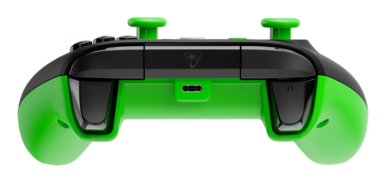 image:imageTurtle Beach Rematch Core Wired Gaming Controller Licensed for Xbox Series XS Xbox One amp Windows PCs Audio Controls Rumble Motors amp Impulse Triggers Companion App WhiteGreenBlackGreen