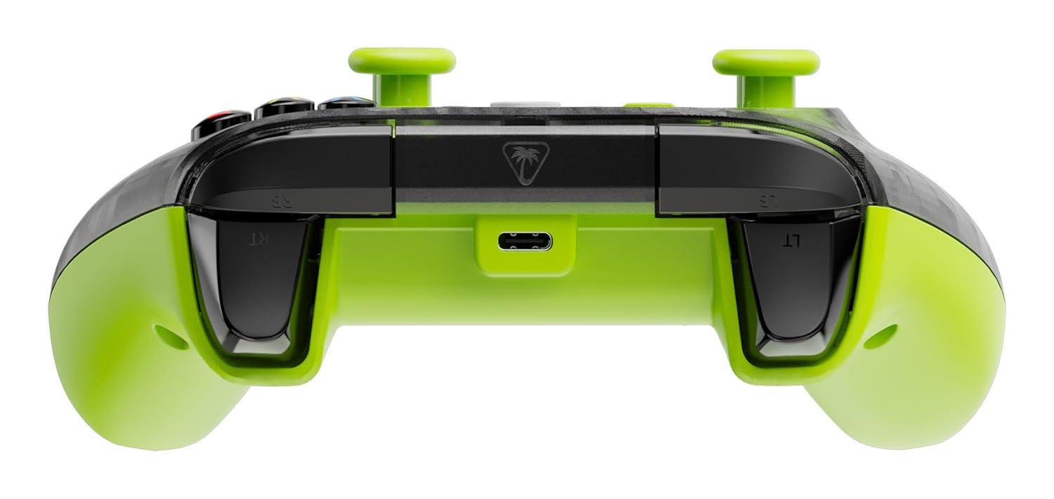 image:imageTurtle Beach Rematch Core Wired Gaming Controller Licensed for Xbox Series XS Xbox One amp Windows PCs Audio Controls Rumble Motors amp Impulse Triggers Companion App WhiteGreenGhost Black CamoYellow
