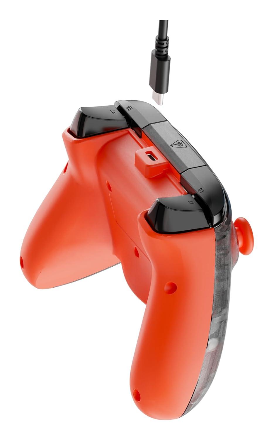 image:imageTurtle Beach Rematch Core Wired Gaming Controller Licensed for Xbox Series XS Xbox One amp Windows PCs Audio Controls Rumble Motors amp Impulse Triggers Companion App WhiteGreenGhost Black CamoOrange