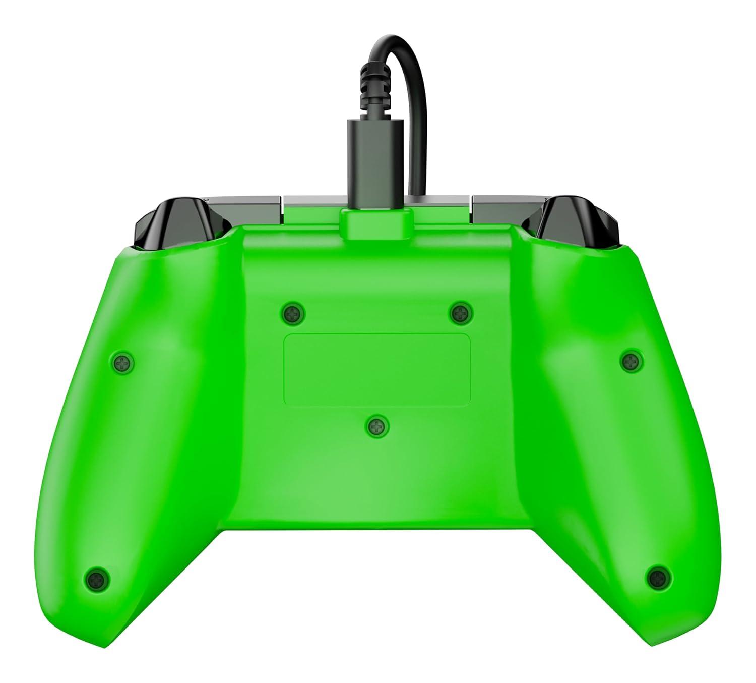 image:imageTurtle Beach Rematch Core Wired Gaming Controller Licensed for Xbox Series XS Xbox One amp Windows PCs Audio Controls Rumble Motors amp Impulse Triggers Companion App WhiteGreenBlackGreen