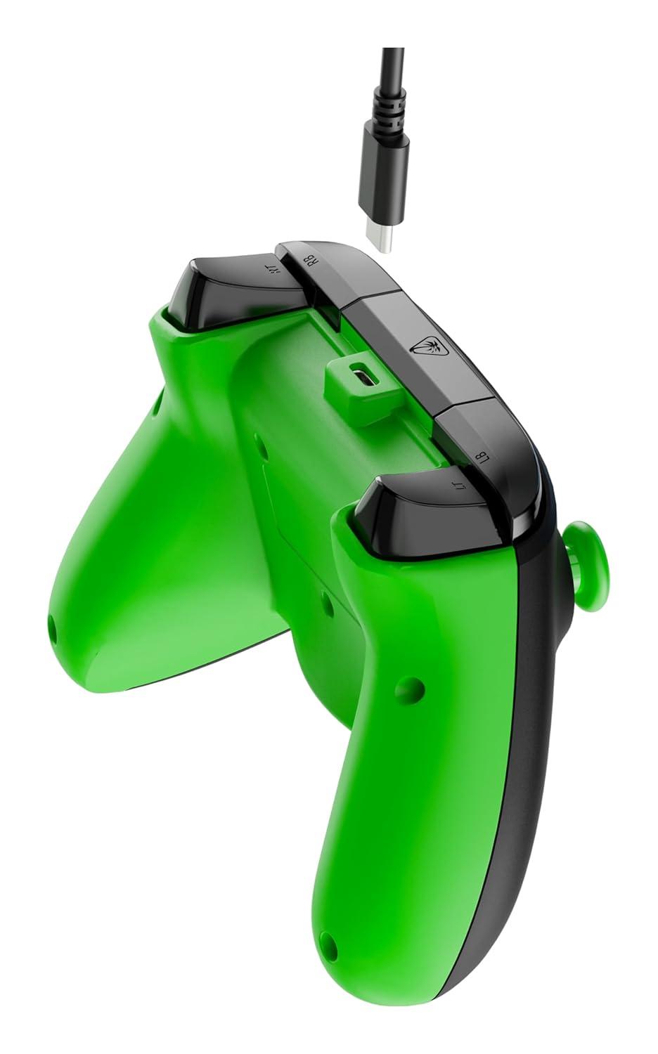 image:imageTurtle Beach Rematch Core Wired Gaming Controller Licensed for Xbox Series XS Xbox One amp Windows PCs Audio Controls Rumble Motors amp Impulse Triggers Companion App WhiteGreenBlackGreen