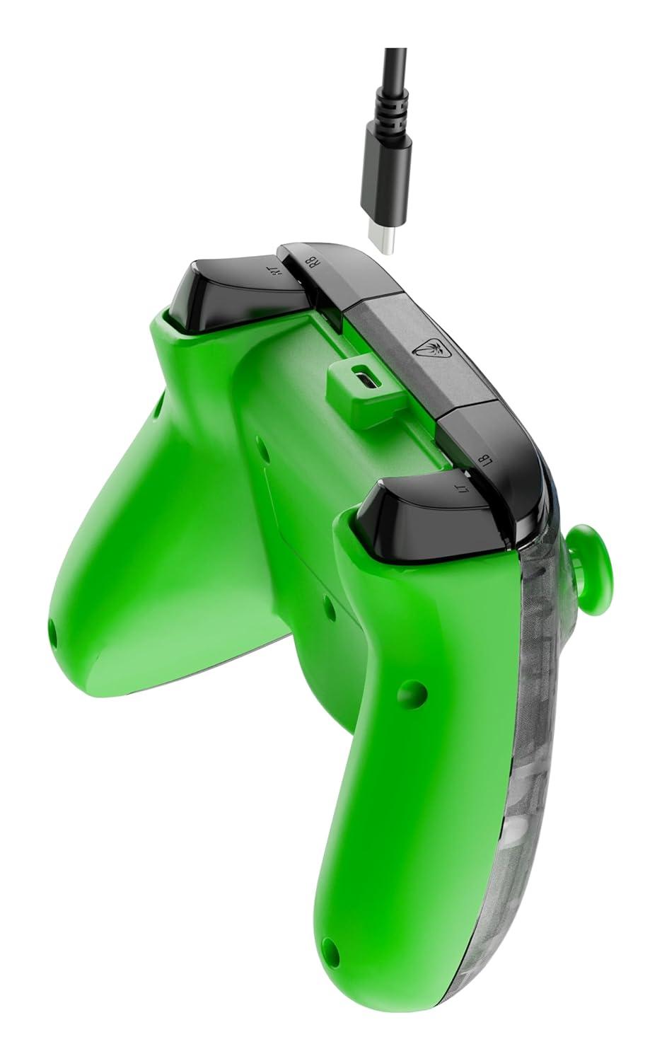 image:imageTurtle Beach Rematch Core Wired Gaming Controller Licensed for Xbox Series XS Xbox One amp Windows PCs Audio Controls Rumble Motors amp Impulse Triggers Companion App WhiteGreenGhost Black CamoGreen