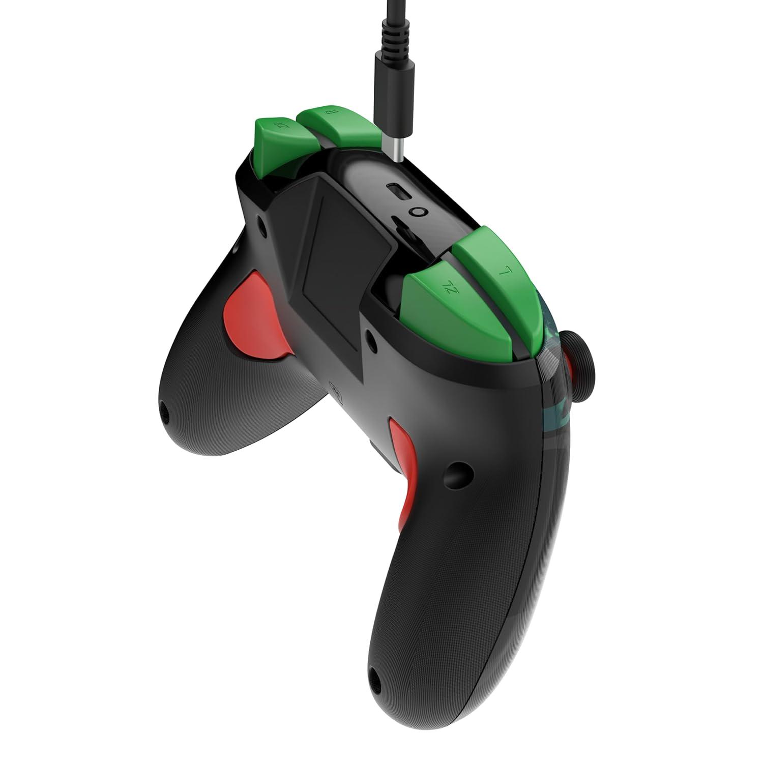 image:imageTurtle Beach Rematch Wireless Controller Officially Licensed for Nintendo Switch Switch LiteOLED Works wNintendo Switch 2 Lenticular Shift Design Rechargeable Battery Mario Bricks RedBlueDonkey Kong Reveal