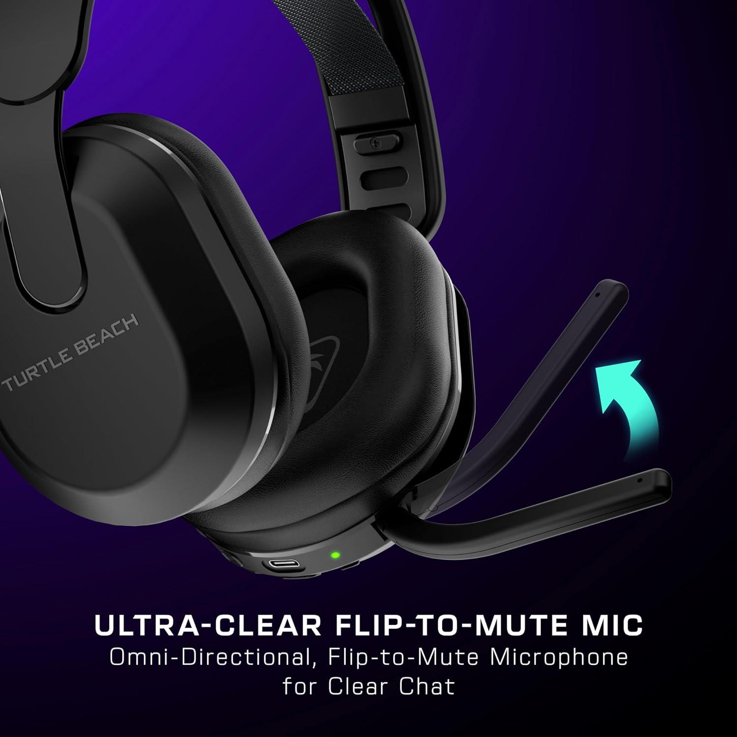 image:imageTurtle Beach Stealth 500 Wireless Gaming Headset Licensed for Xbox Series XS Compatible with Xbox One Bluetooth PC Mobile 40 Hr Battery Memory Foam Cushions FliptoMute Mic BlackBlack