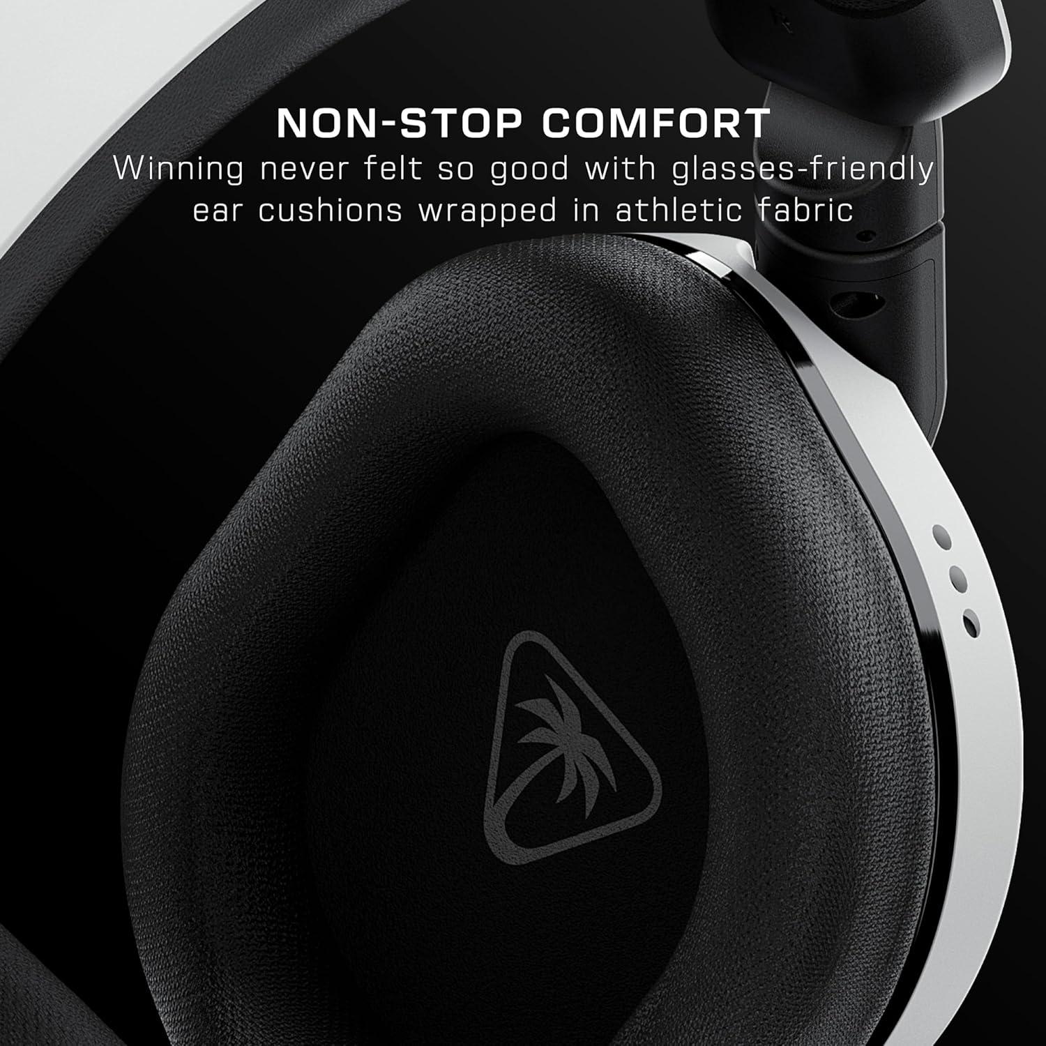 image:imageTurtle Beach Stealth 500 Wireless Gaming Headset Licensed for Xbox Series XS Compatible with Xbox One Bluetooth PC Mobile 40 Hr Battery Memory Foam Cushions FliptoMute Mic BlackWhite