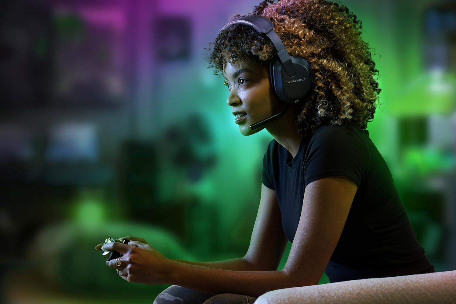 image:imageTurtle Beach Stealth 500 Wireless Gaming Headset Licensed for Xbox Series XS Compatible with Xbox One Bluetooth PC Mobile 40 Hr Battery Memory Foam Cushions FliptoMute Mic BlackBlack