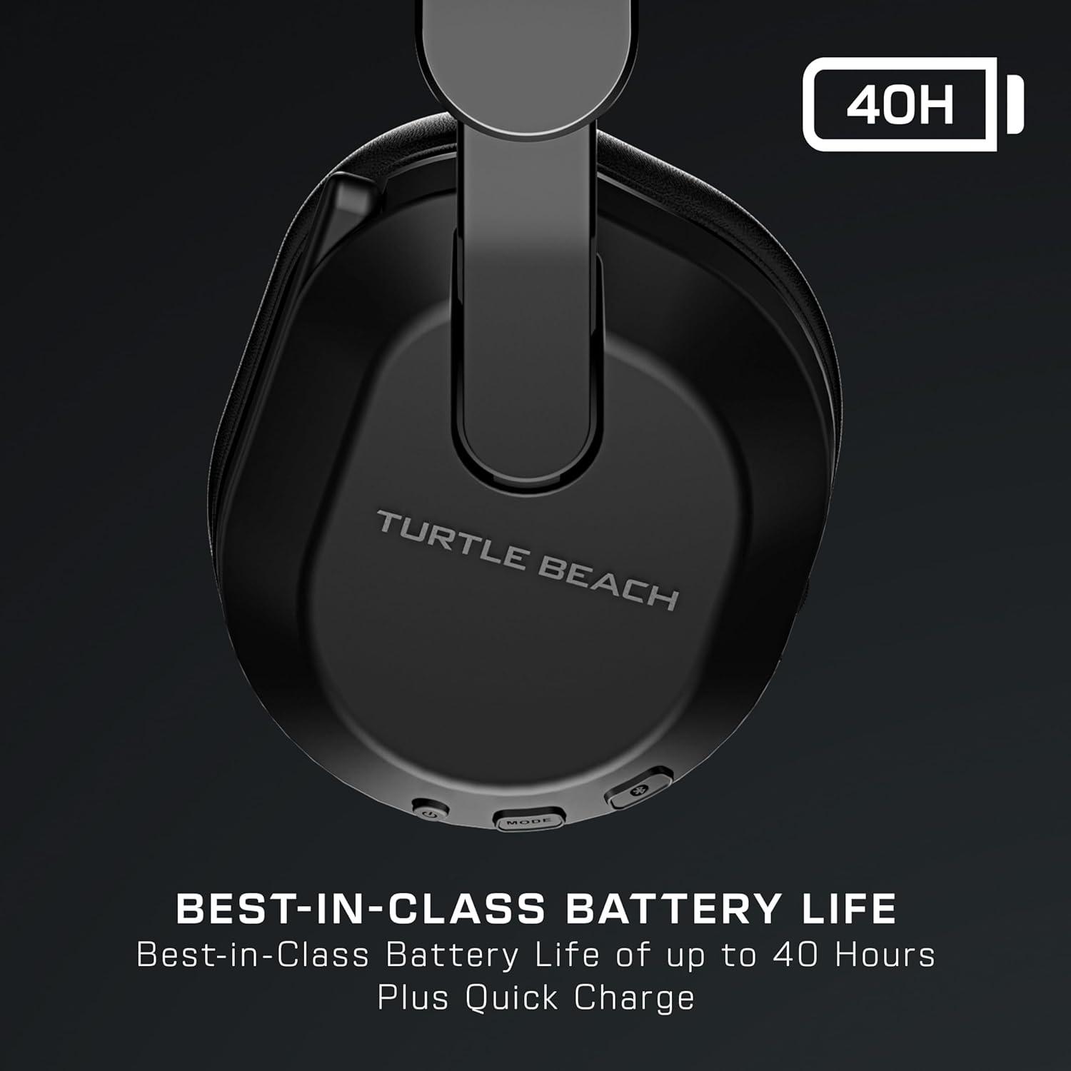 image:imageTurtle Beach Stealth 500 Wireless Gaming Headset Licensed for Xbox Series XS Compatible with Xbox One Bluetooth PC Mobile 40 Hr Battery Memory Foam Cushions FliptoMute Mic BlackBlack